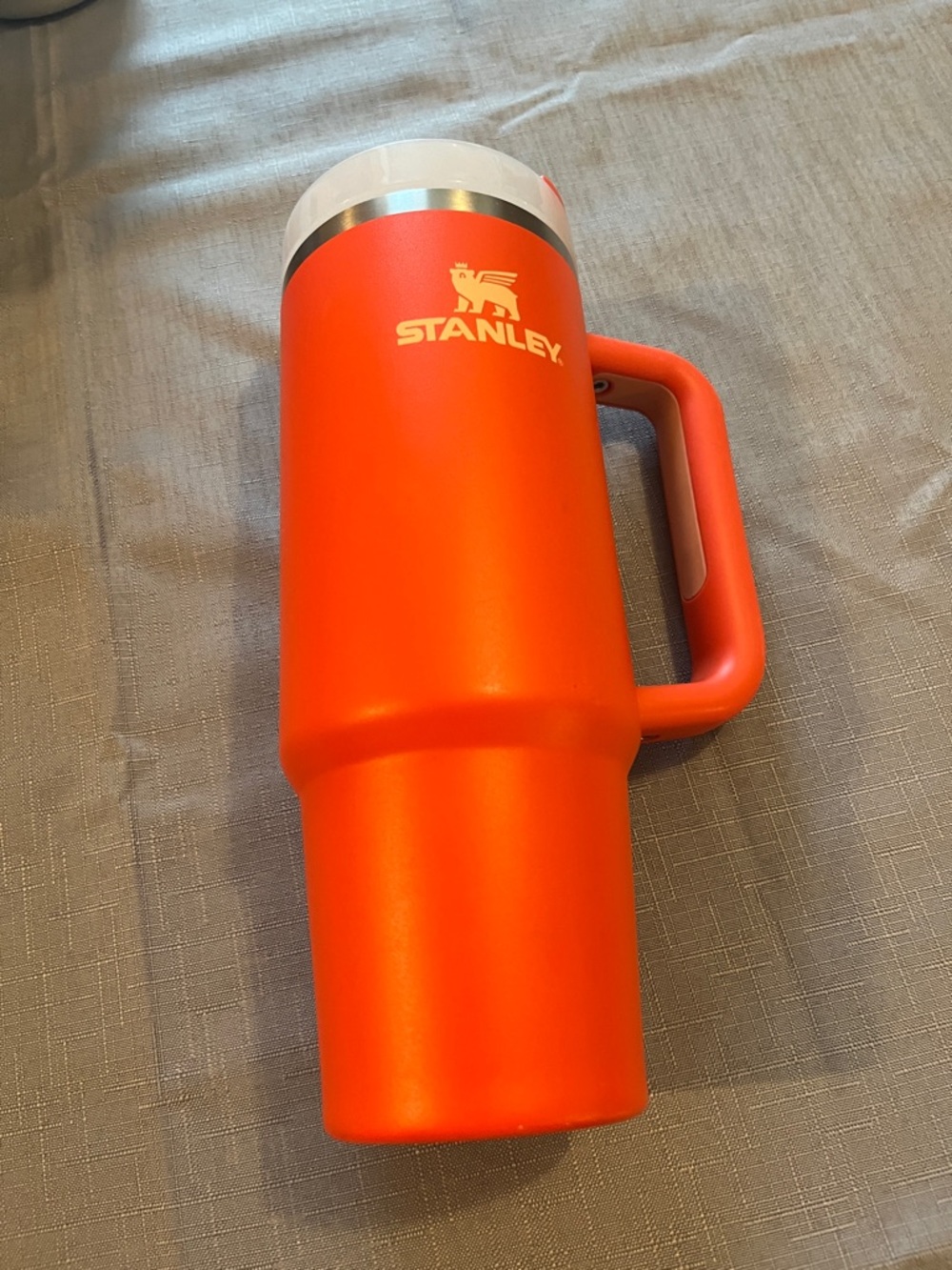 Stanley Bright Orange Insulated Mug with Handle